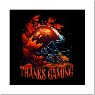 Thanks gaming thanksgiving Posters and Art